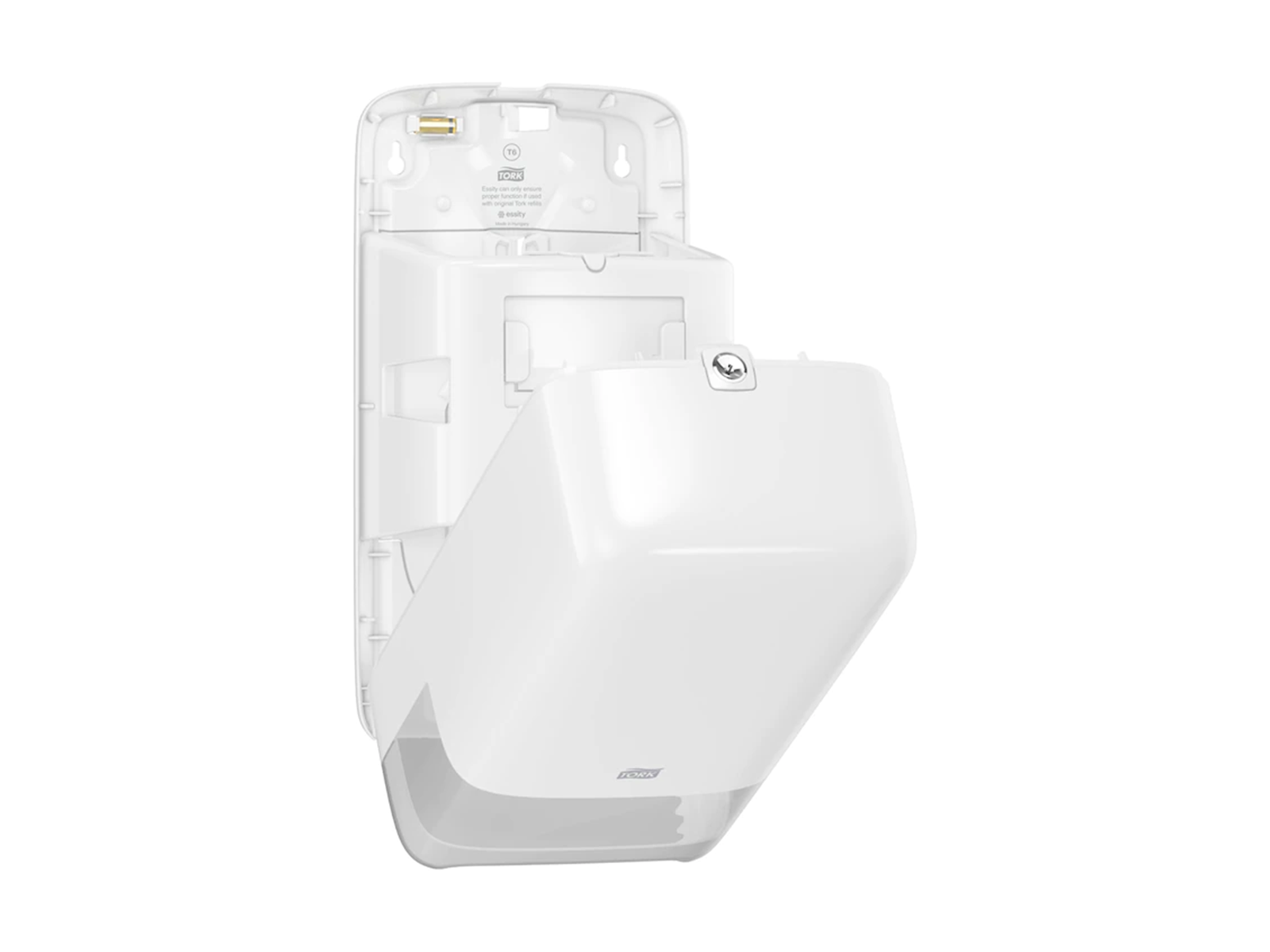 Dozownik pap toalet T6 Tork 557500 MID SIZE WHITE